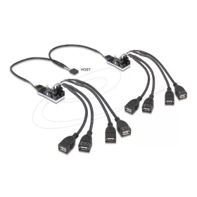 Delock 8 portos USB 2.0 Hub (DL-61072)