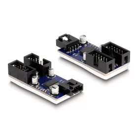   Delock USB 2.0 külső csatlakozósorral dugó, 2 portos (DL-61100)