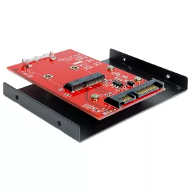   Delock SATA 22 pin > mSATA konverter, 3.5  kerettel (DL-62415)
