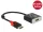 Delock Adapter Displayport 1.2-dugós csatlakozó > HDMI-csatlakozóhüvely 4K 60 Hz aktív (DL-62734)