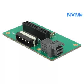   Delock Adapter SFF-8643 > PCIe x4 rögzítőlemezzel (DL-62788)