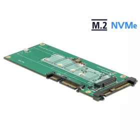   Delock Átalakító U.2 SFF-8639 NVMe / SATA 22 tus > 1 x M.2 M aljzat (DL-62864)