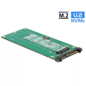   Delock Átalakító U.2 SFF-8639 NVMe > 1 x M.2 M aljzat (DL-62865)