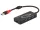 Delock Külso, USB 3.1-es, 1. generációs elosztó, USB A-típusú > 3 x USB A-típusú + két nyílással ren (DL-62899)