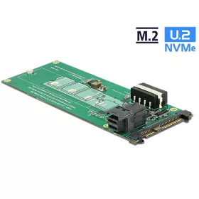   Delock Átalakító U.2 SFF-8639 / SFF-8643 NVMe > 1 x M.2 M aljzat (DL-62945)