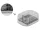 Delock USB Type-C  Dokkoló Állomás 2 x SATA HDD / SSD számára, átlátszó (DL-64090)