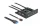 Delock 3.5  USB 3.2 Gen 1 első panel 2 x USB A-típusú + HD-Audio (DL-64150)