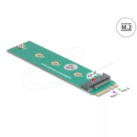   Delock M.2 kulcs A+E apa - M.2 kulcs M csatlakoztató adapter (DL-64343)