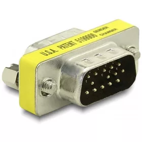 Delock Adapter nemváltó VGA apa-apa (DL-65010)