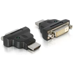 Delock adapter HDMI apa > DVI-25tűs anya (DL-65020)