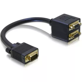 Delock Adapter VGA apa - 2x VGA anya (DL-65060)
