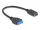 Delock USB 5 Gbps kábel tűfejes anya   belső E-típusú A kulcsos anya USB csatlakozókkal 25 cm (DL-65100)