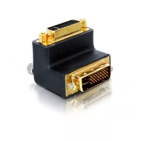 Delock adapter DVI 29tűs apa/anya derékszögben (DL-65173)