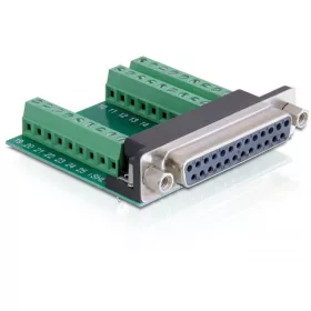   Delock Adapter Sub-D 25 pin anya > Terminal Block 27 pin (DL-65317)