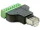 Delock adapter RJ45 apa > terminál tömb, 8 pin 2-részes (DL-65389)