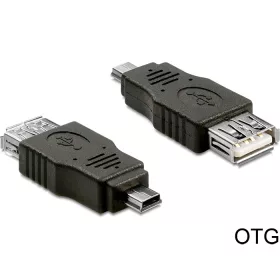   Delock USB mini apa > USB 2.0-A anya adapter OTG (DL-65399)