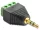 Delock Adapter sztereó dugó 3.5 mm > Terminál blokk 3 érintkezővel (DL-65419)