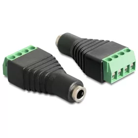   Delock sztereó jack anya, 3.5 mm > Terminal block 4pines adapter (DL-65457)