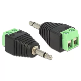   Delock sztereó jack apa 3.5 mm > Terminal Block 2 pin adapter (DL-65528)