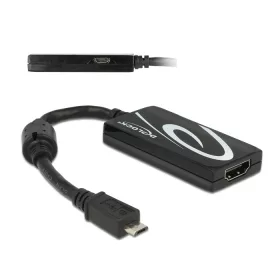   Delock MHL 3.0-s adapter > Nagysebességű HDMI 4K Ultra-HD felbontással és RCP funkcióval Premium (DL-65643)