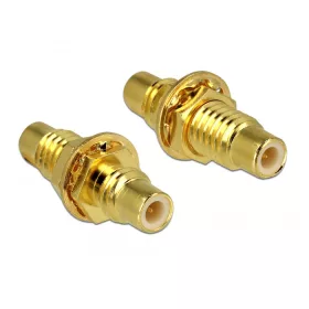   Delock Adapter, SMC hüvely > SMC hüvely, panelrögzítés (DL-65874)