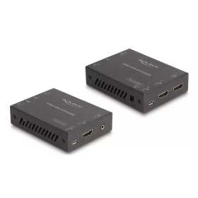   Delock HDMI KVM hosszabbító készlet Cat.6 kábelen keresztül 4K 60 Hz 70 m (DL-65957)