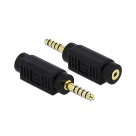   Delock 4,4 mm-es, 5 tűs sztereó jack apa   2,5 mm-es, 4 tűs sztereó jack anya átalakító (DL-65996)