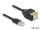 Delock A-típusú USB 2.0 kábel apa - terminal block adapter lenyomó gombbal 15 cm (DL-66061)