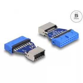   Delock USB 3.2 Gen 1 átalakító, tűfejes anya   belső A kulcs anya (DL-66233)