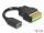 Delock A-típusú USB 3.2 Gen 1 kábel anya - terminal block adapter lenyomó gombbal 15 cm (DL-66241)