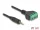 Delock Sztereo jack kábel apa 2,5 mm 4 tűs - Terminal Block Adapter 20 cm (DL-66256)