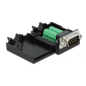   Delock Sub-D 9 tűs adapter apa - 10 tűs kapocstest házzal (DL-66264)