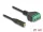 Delock Sztereo jack kábel anya 2,5 mm 4 tűs - Terminal Block Adapter 20 cm (DL-66294)