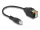 Delock RCA kábel anya - Terminal Block Adapter nyomógombbal 15 cm (DL-66327)