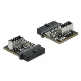   Delock USB 3.0 átalakító, tűfejes anya   belső A kulcs anya (DL-66432)