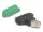 Delock Adapter RJ45 dugó > 8 tűs csatlakozóblokk, 2 rész 3,81 mm (DL-66471)