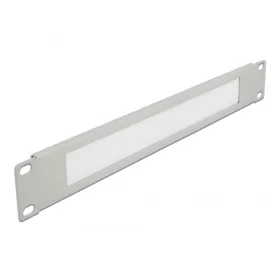 Delock 19 , fekete, 1U-s kábelrendező szürke (DL-66532)