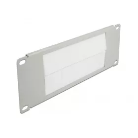   Delock 10", fekete, 2U-s kábelrendező szürke (DL-66535)