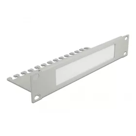   Delock 10" kábelrendező fésűs panel 1U, szürke (DL-66537)