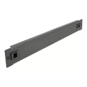   Delock 19  hálózati cabinet zárt fedéllel eszközmentes 1U fekete (DL-66577)