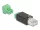 Delock RJ45 apa - Terminal Block Adapter 3 tűs 2-részes (DL-66607)