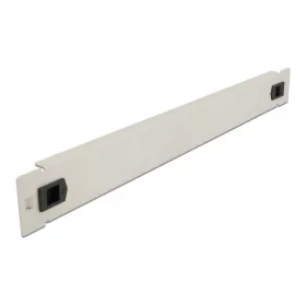   Delock 19  hálózati cabinet zárt fedéllel eszközmentes 1U szürke (DL-66630)