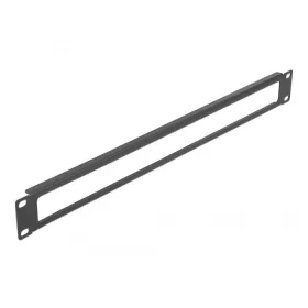   Delock 19  hálózati kabinet panel nyílással 1U fekete (DL-66674)