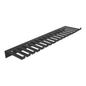   Delock Falra rögzíthető, 325 x 90 mm kábelrendező, fekete (DL-66728)