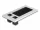 Delock Kábel bemenet kefével és 2 db. RJ45 Keystone modul Cat.6 alumínium (DL-66896)