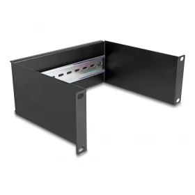 Delock 10  DIN sin panel 2U fekete (DL-66898)