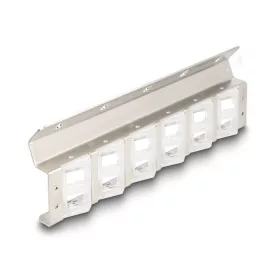   Delock Keystone tartó 12 portos 10  és 19  állványhoz és fali felszereléshez dönthető (DL-67040)