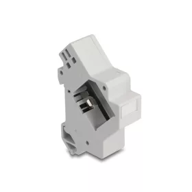   Delock Keystone tartó DIN sínhez alappal szürke (DL-67043)