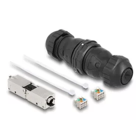  Delock Kábel csatlakoztató LSA - LSA Cat.6A IP68 por és vízhatlan fekete (DL-67045)