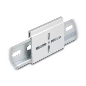   Delock Alumínium beépítő csipesz DIN sínhez 60,0 x 47,8 mm ezüst színű (DL-67142)